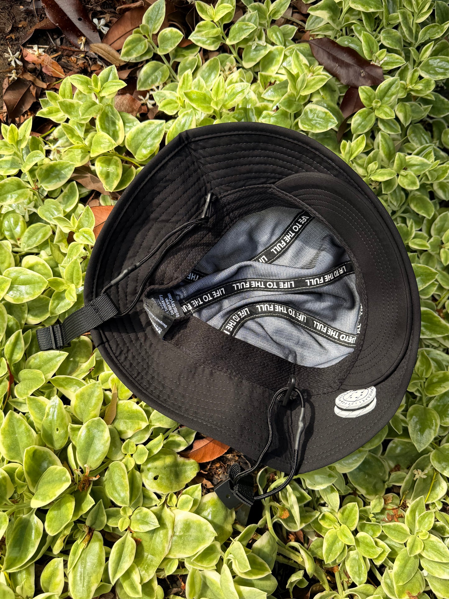 Cookie & Cream - Bucket Surf Hat with removable chin strap