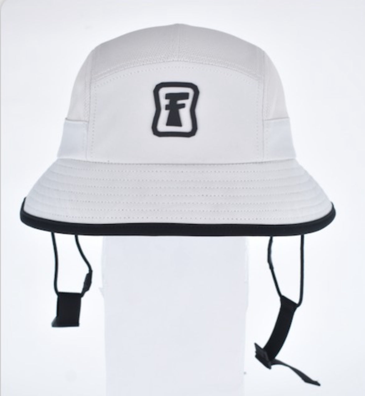 Cookie & Cream - Bucket Surf Hat with removable chin strap